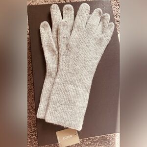 Cozy Gray cashmere Gloves